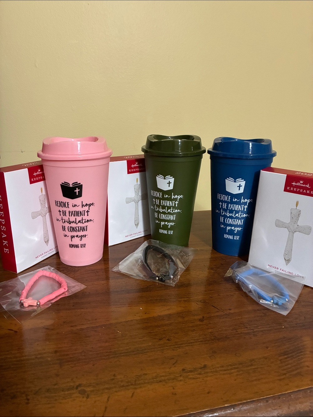Religious Verse Bundle - Cross, Bracelet, & Cup - Picture 10 of 13